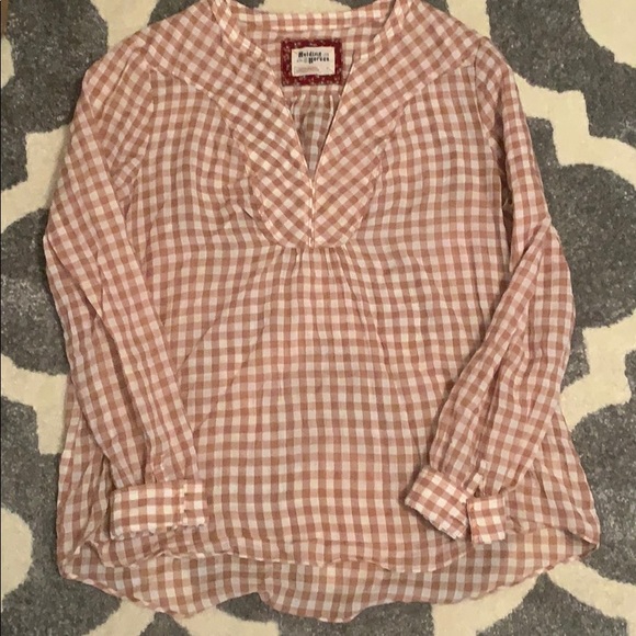 EUC Anthropologie Devon popover top size 8 - Picture 2 of 3
